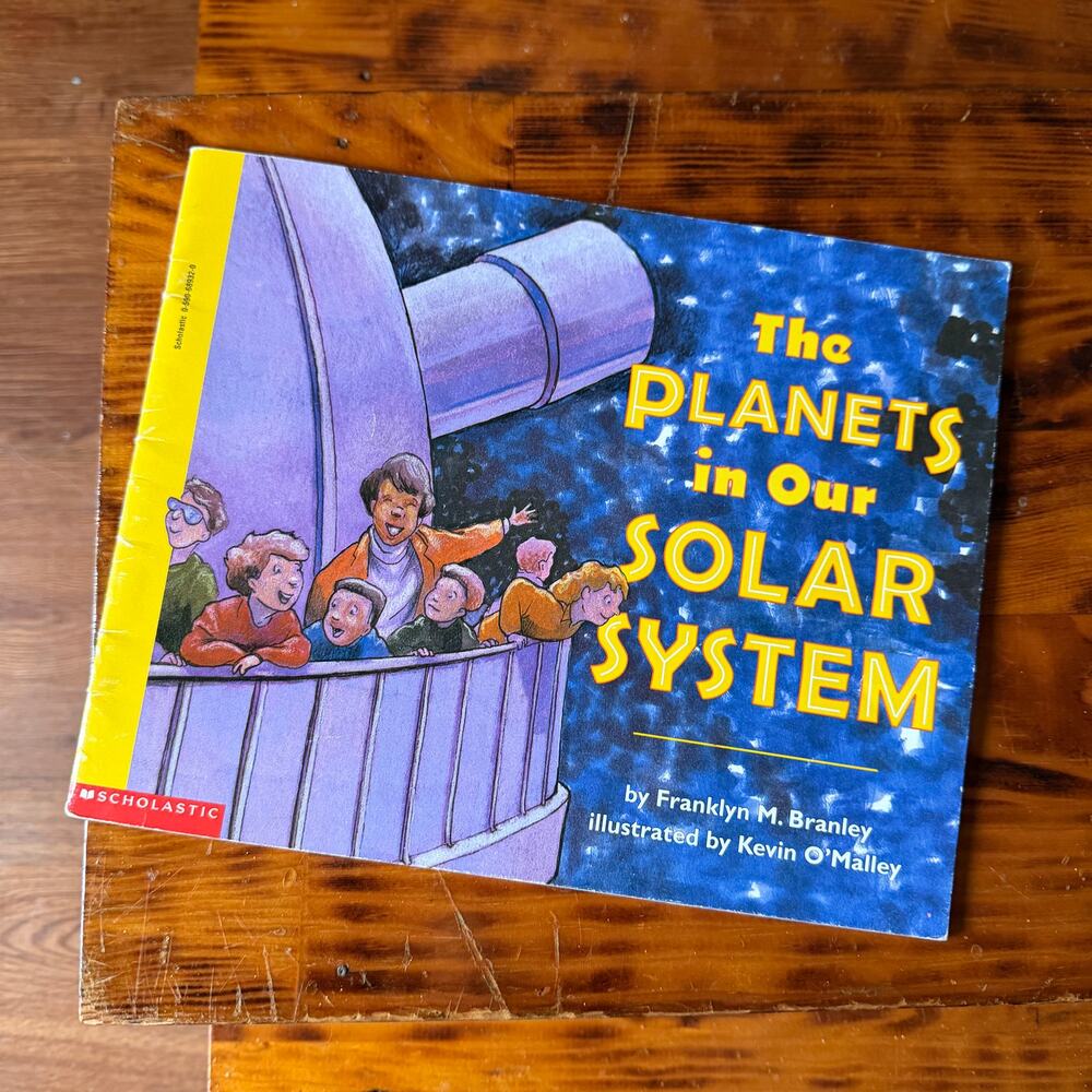 Vintage 1998 The Planet's In Our Solar System Paperback Book